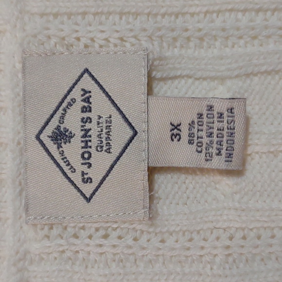 New Long Sleeve Classic Cable Sweater's - Picture 4 of 5